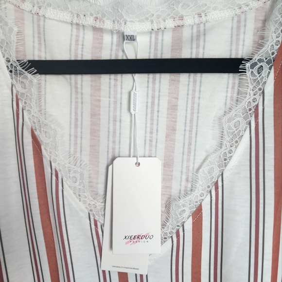 Xieerduo Striped Camisole, XXL - Picture 2 of 2